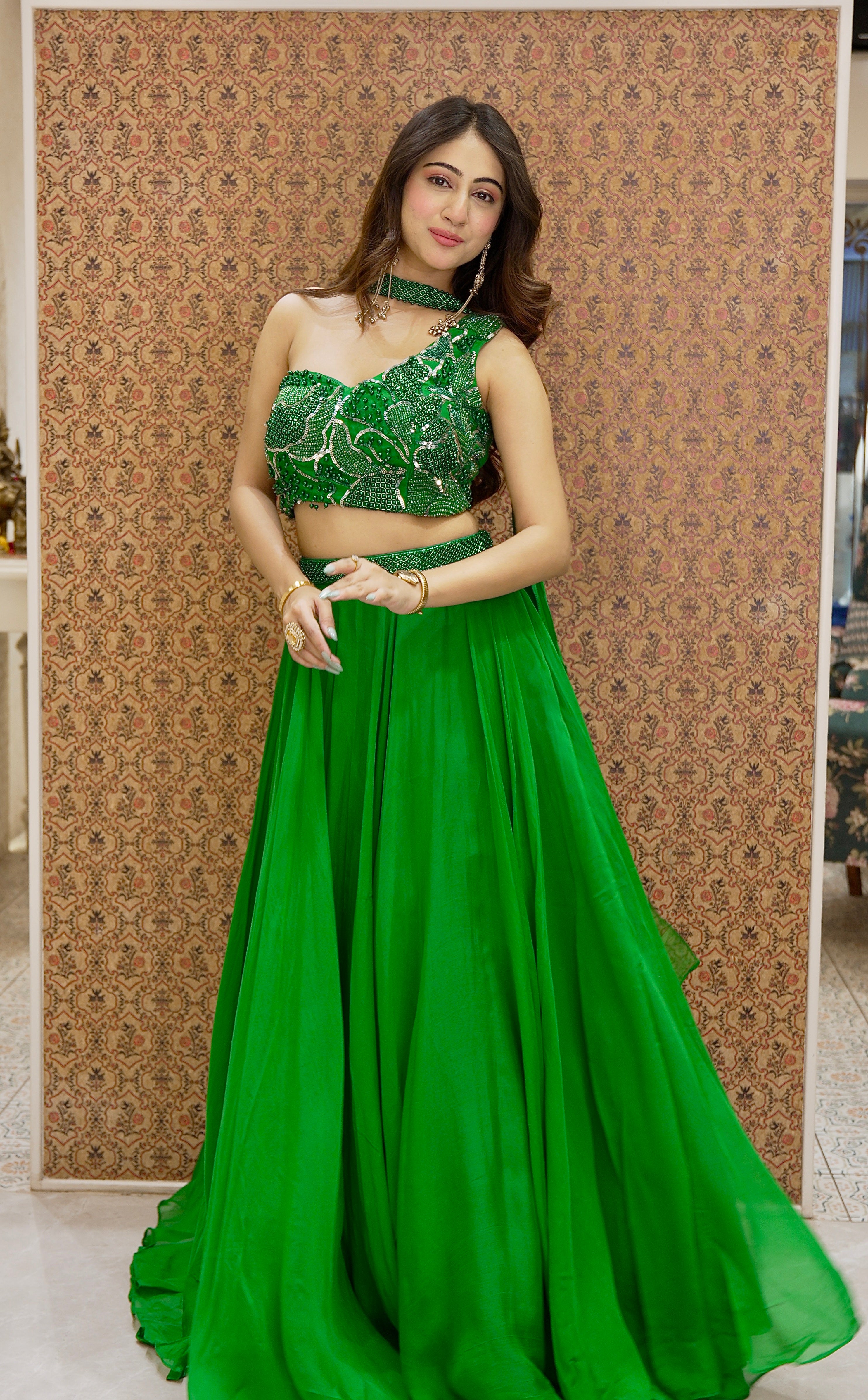 Emerald Mystic Lehenga Choli