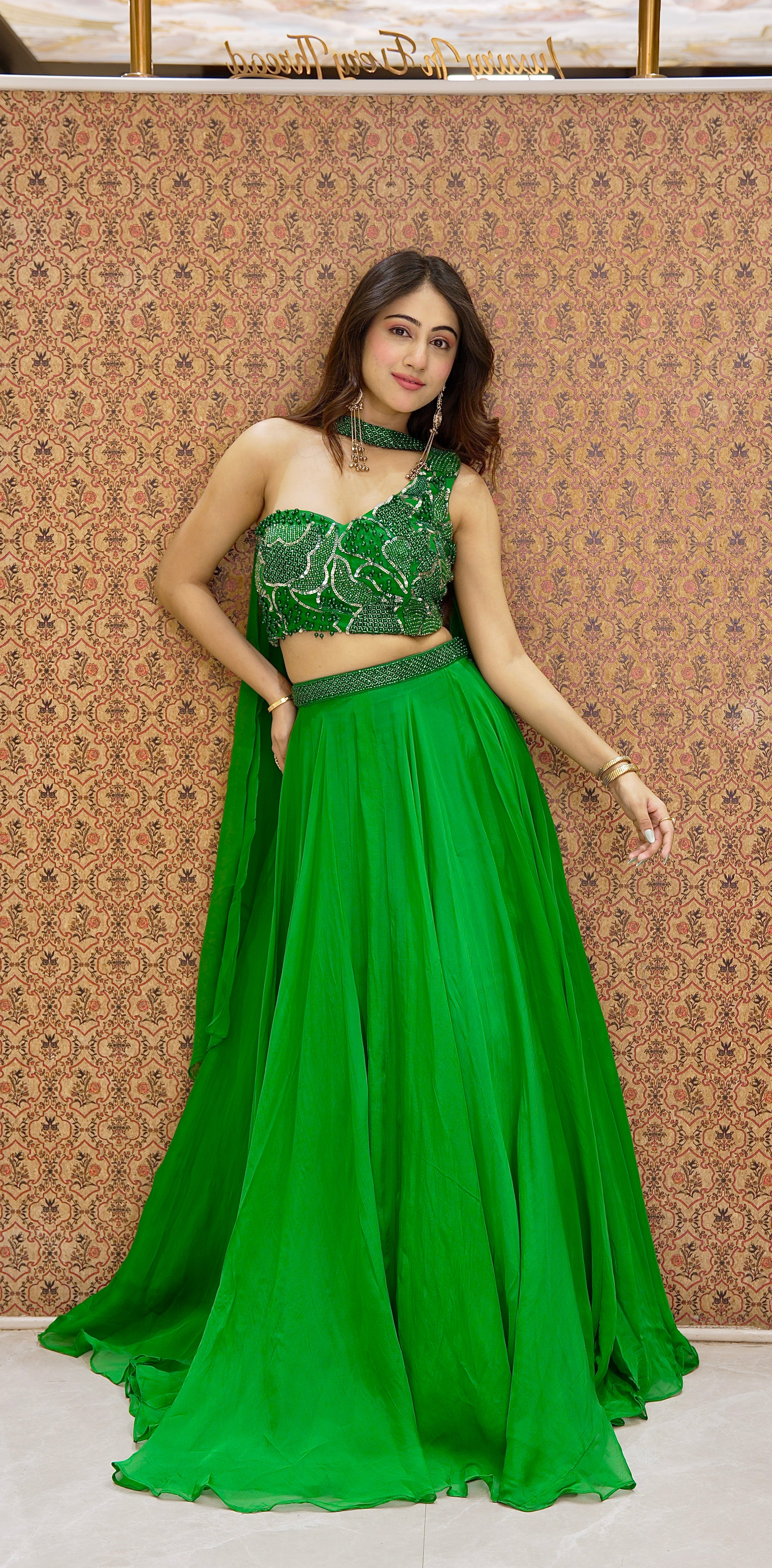Emerald Mystic Lehenga Choli